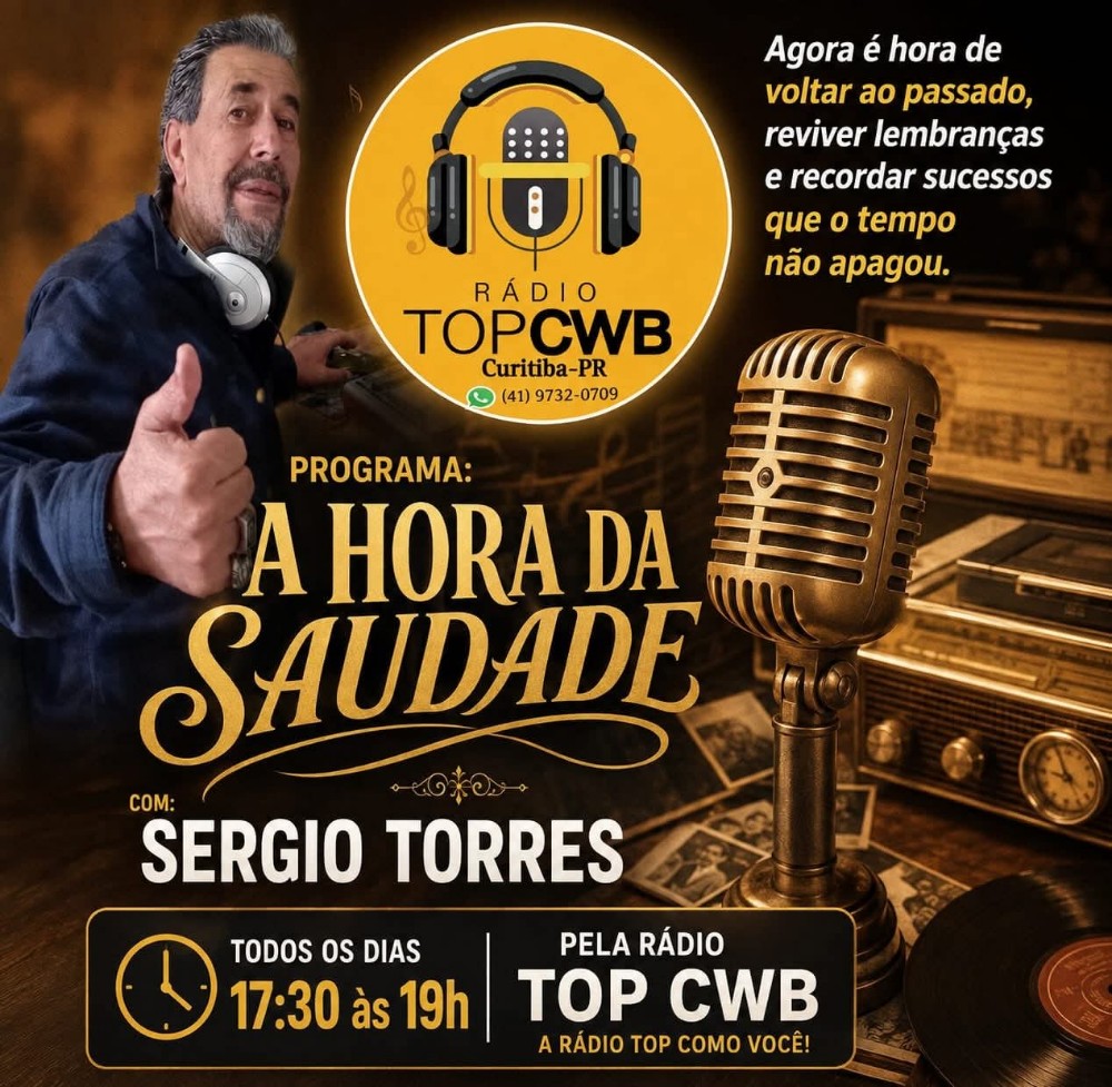 A HORA DA SAUDADE